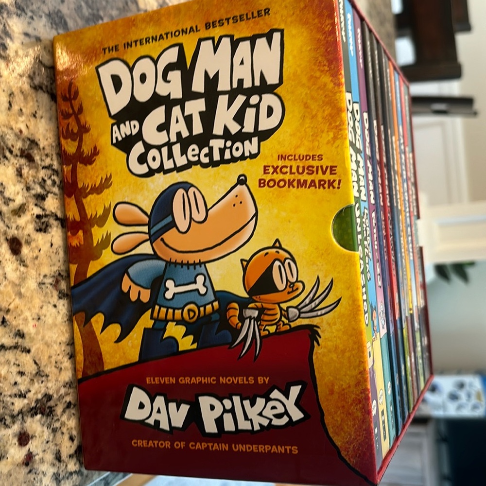 Dog Man & Cat Kid Collection Books